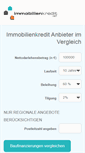 Mobile Screenshot of immobilienkredit.net